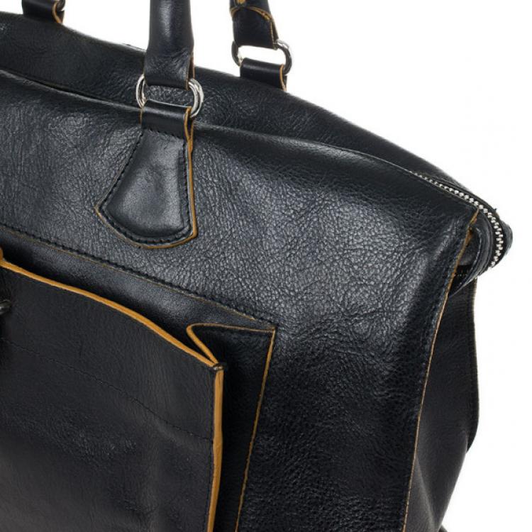 Pre Owned Furla Black Leather Limited Edition Handbag