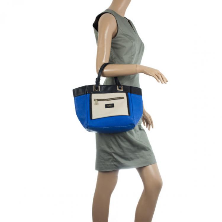 Pre Owned Furla Tribe Small Reversible Tote