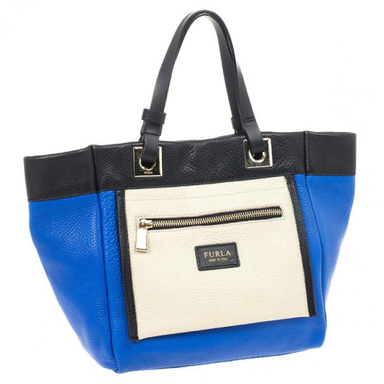 Pre Owned Furla Tribe Small Reversible Tote