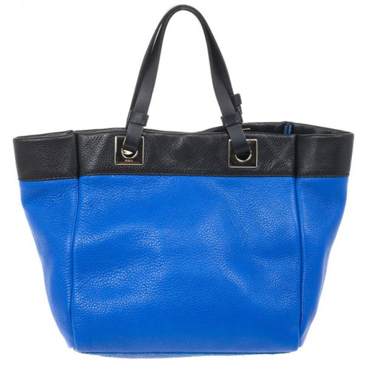 Pre Owned Furla Tribe Small Reversible Tote