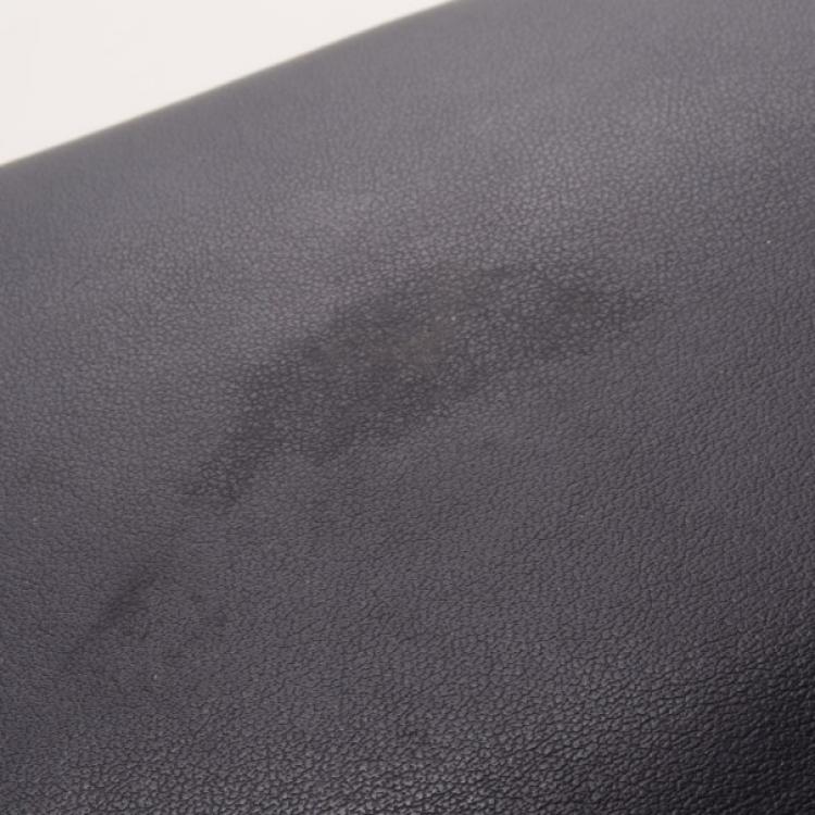 Pre Owned Furla Large Black Leather Tote 
