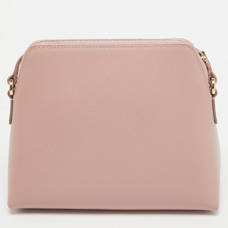 مملوكة مسبقًا Furla Pink Leather Boheme Crossbody Bag
