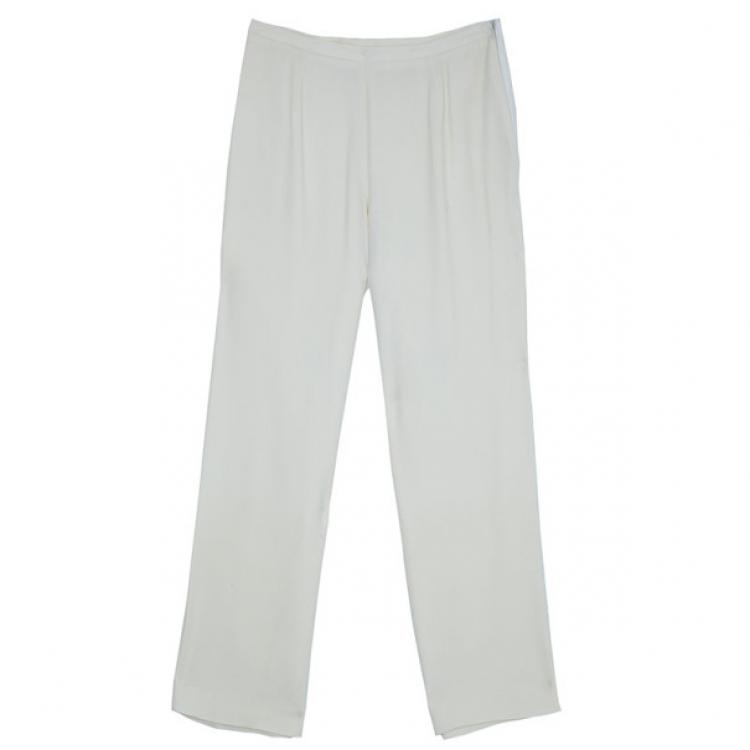 Pre Owned Gianfranco Ferre Studio Off-White Suit M