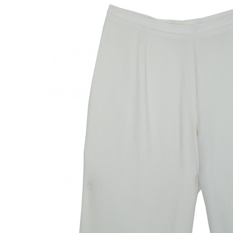 Pre Owned Gianfranco Ferre Studio Off-White Suit M