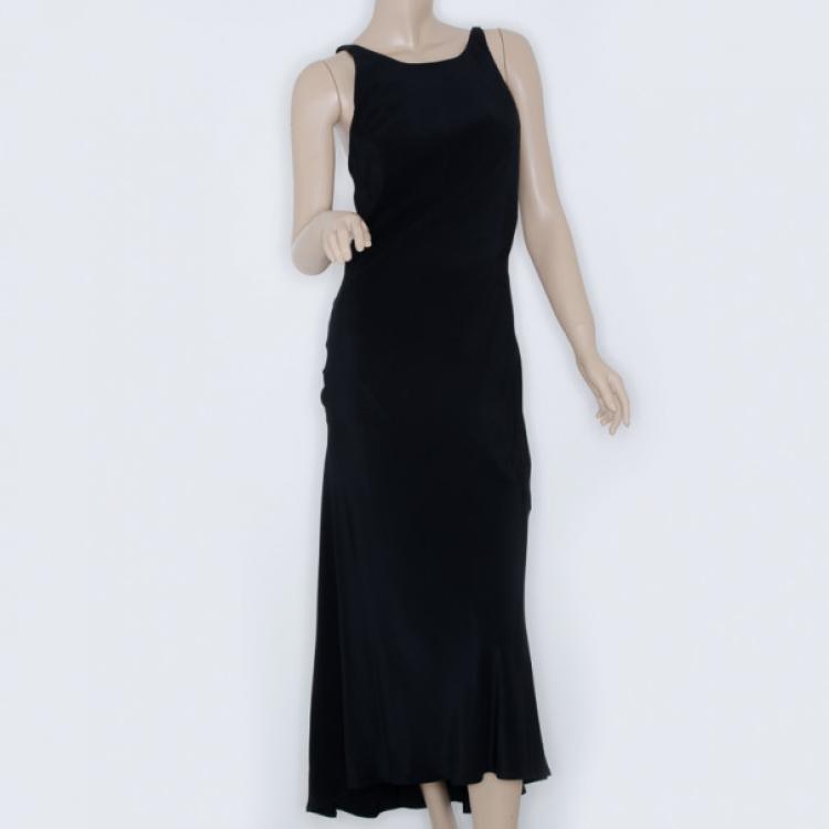 Gianfranco Ferre Long Black Dress Gianfranco Ferre | The Luxury Closet