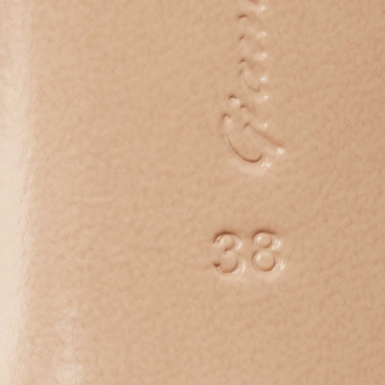 Pre Owned Gianvito Rossi Pink Glitter Gianvito Pumps Size 38