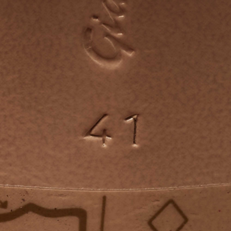 Pre Owned Gianvito Rossi Black PVC Elle 105 Slide Sandals Size 41