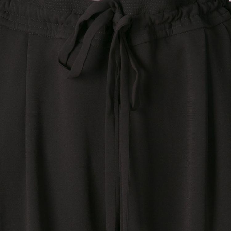 Pre Owned Giorgio Armani Brown Drawstring Detail Coulisse Trousers M