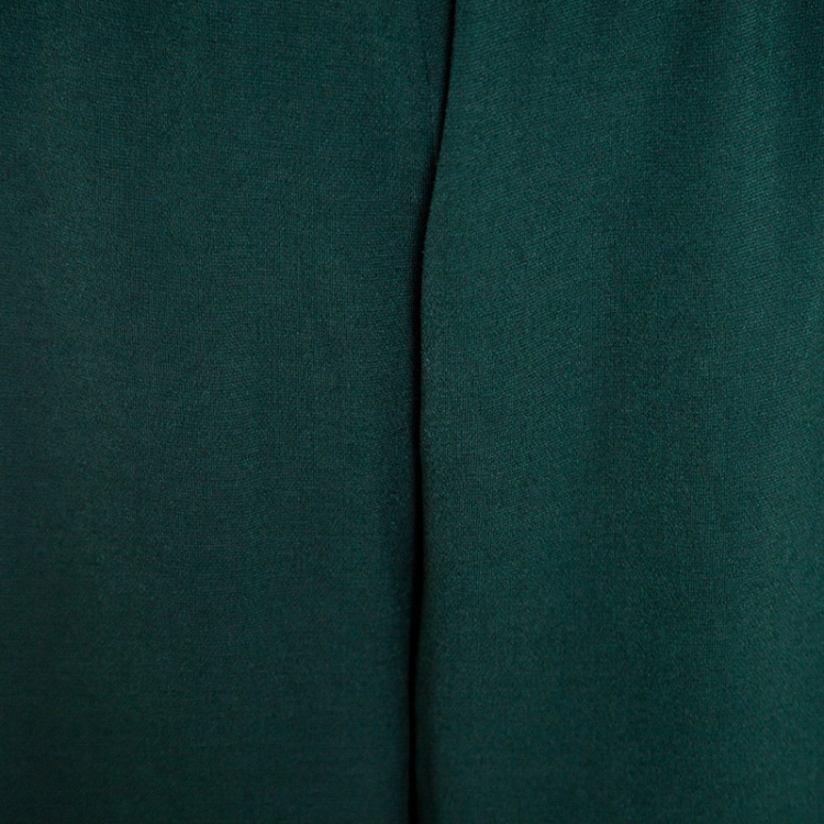 Pre Owned Giorgio Armani Green Tailored Trousers M