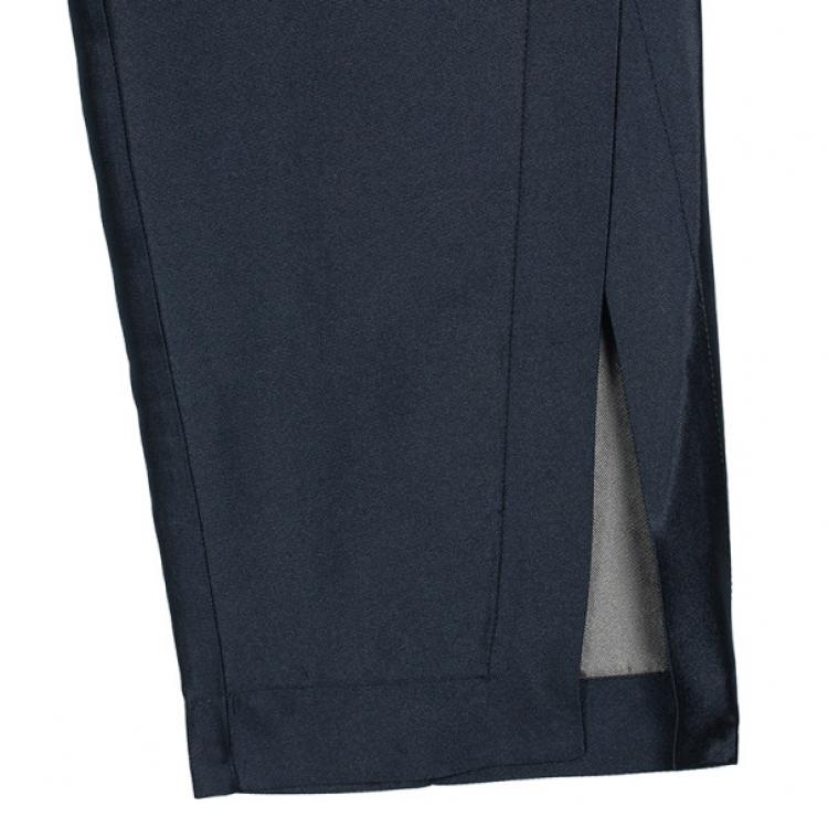 Pre Owned Giorgio Armani Blue SS 2013 Pants S