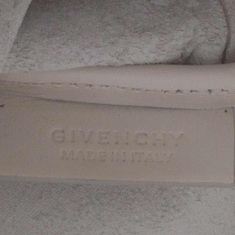 Pre Owned Givenchy Off White Leather Large Antigona Shopping Tote