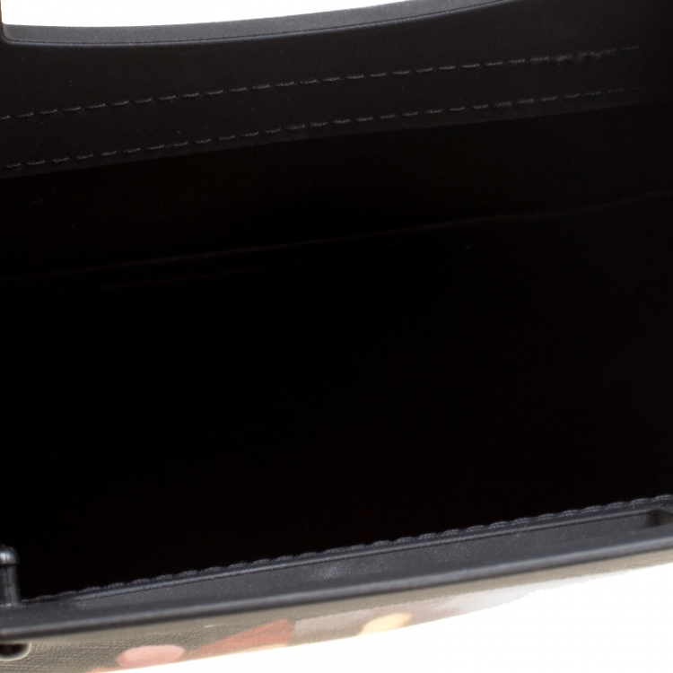 مملوكة مسبقًا Givenchy Black Leather Rave Bambi Crossbody Bag