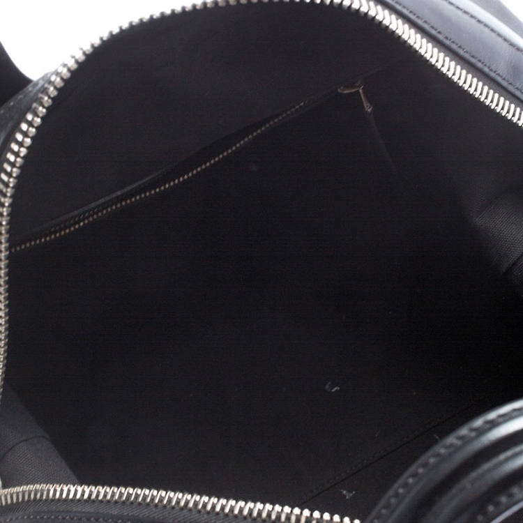 Pre Owned Givenchy Black Calfskin Leather Medium Nightingale Satchel
