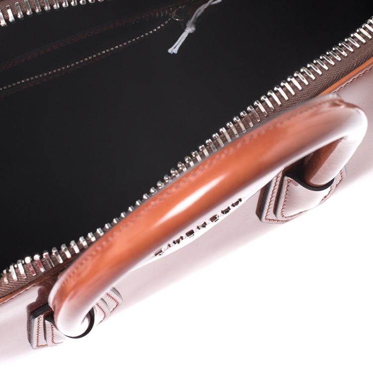 Pre Owned Givenchy Brown Leather Small Antigona Satchel