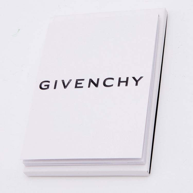 Pre Owned Givenchy Black Monogram Coated Canvas 4G Large Zip Pouch