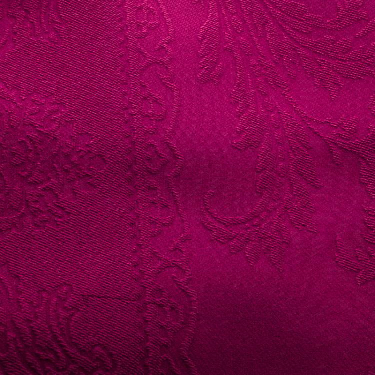 Pre Owned Givenchy Pink Floral Silk Jacquard Scarf