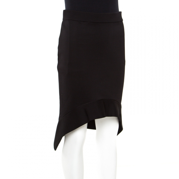 Givenchy asymmetric pencil skirt - Black