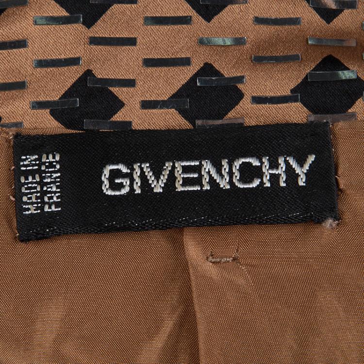 مملوكة مسبقًا Givenchy Brown Embellished Jacket M