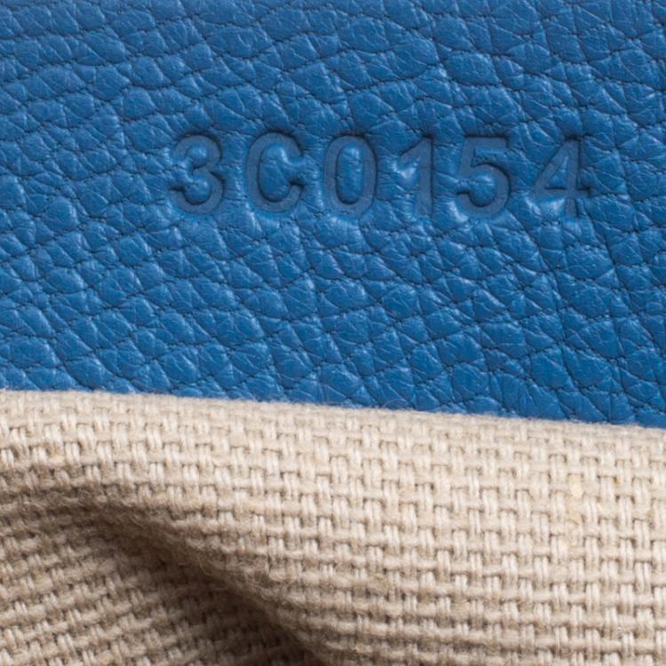 Pre Owned Givenchy Blue Leather Mini Antigona Satchel