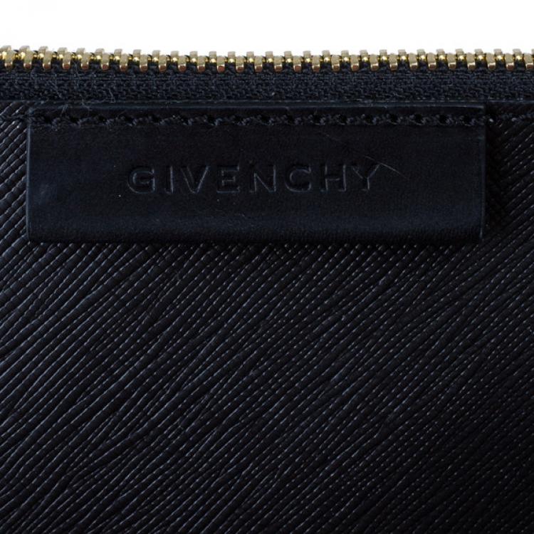 Pre Owned Givenchy Black Canvas Madonna Print Shopper