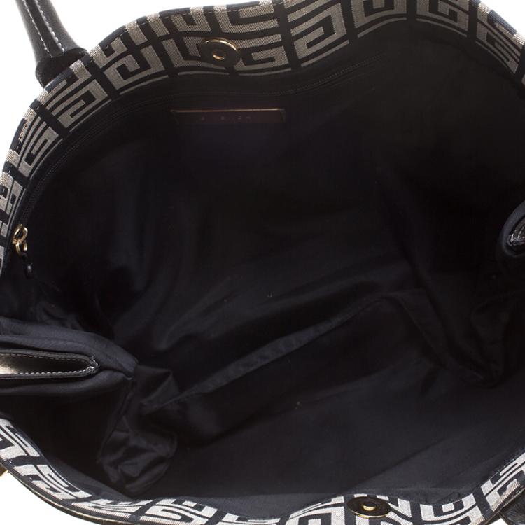 Pre Owned Givenchy Grey Canvas Tote
