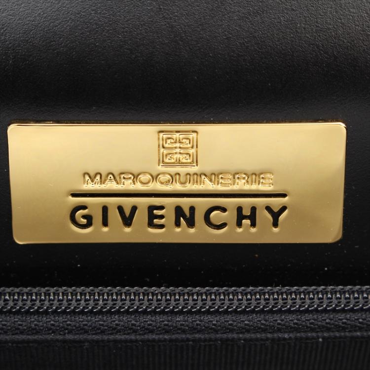 Givenchy Black Leather Top Handle Bag 