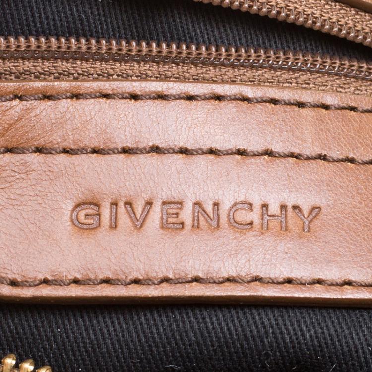 Pre Owned Givenchy Brown Leather Hobo