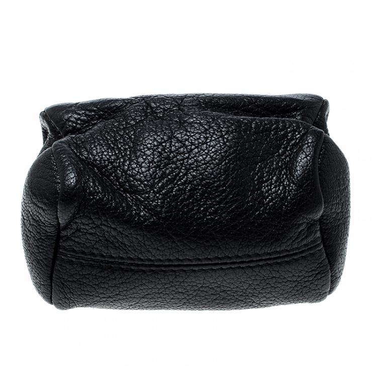 Pre Owned Givenchy Black Leather Pandora Coin Purse