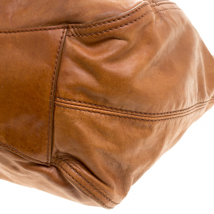 Pre Owned Givenchy Brown Leather Tote