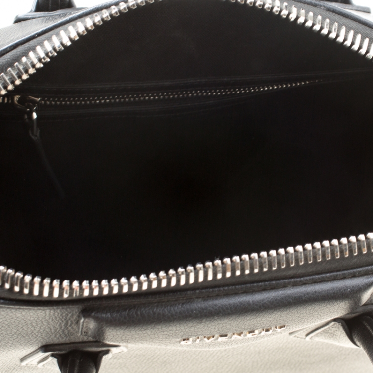 Pre Owned Givenchy Black Leather Small Antigona Satchel
