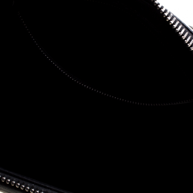 Pre Owned Givenchy Black Leather Antigona Top Handle Bag