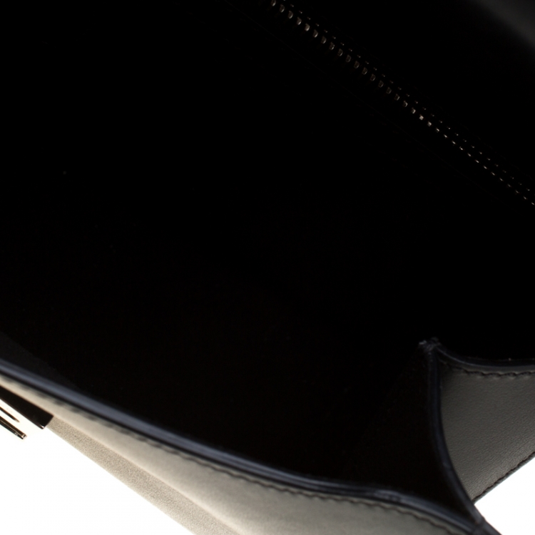 Pre Owned Givenchy Black Leather Mini Pandora Box Crossbody Bag