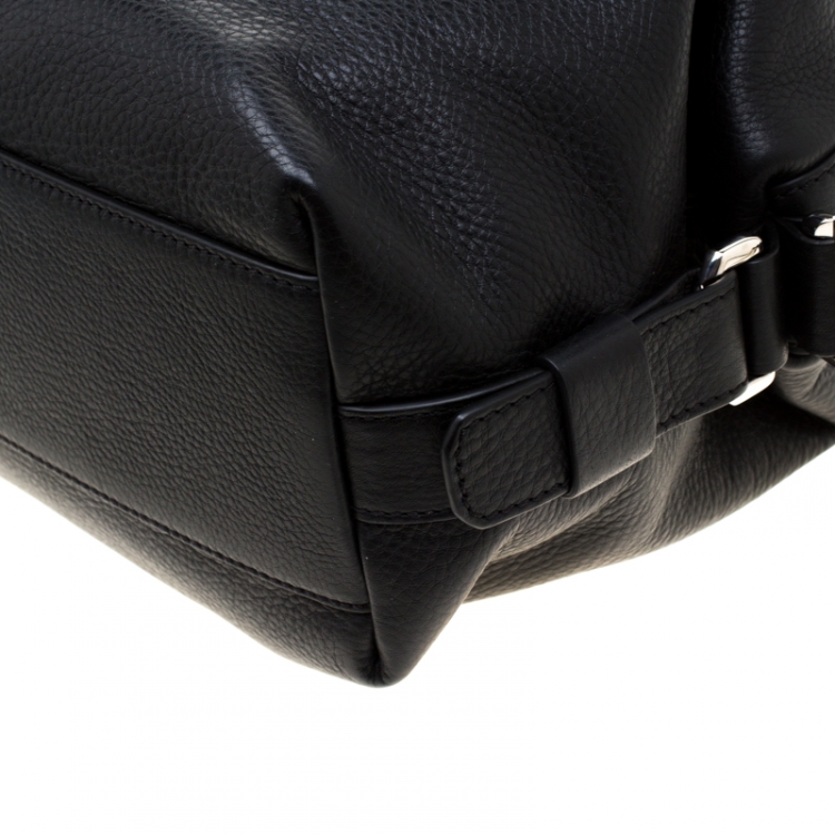 Pre Owned Givenchy Black Leather Small Nightingale Satchel