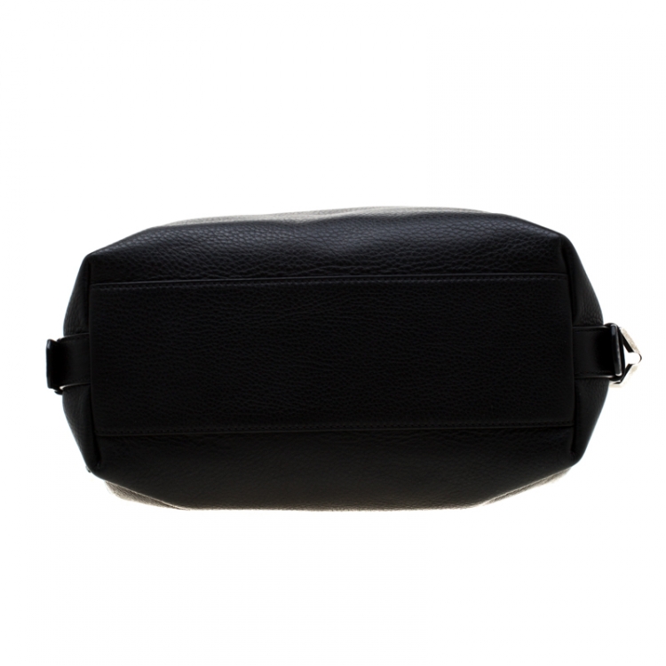 Pre Owned Givenchy Black Leather Small Nightingale Satchel