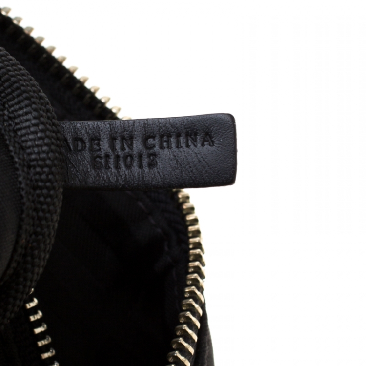 مملوكة مسبقًا Givenchy Black Monogram Nylon Shoulder Bag
