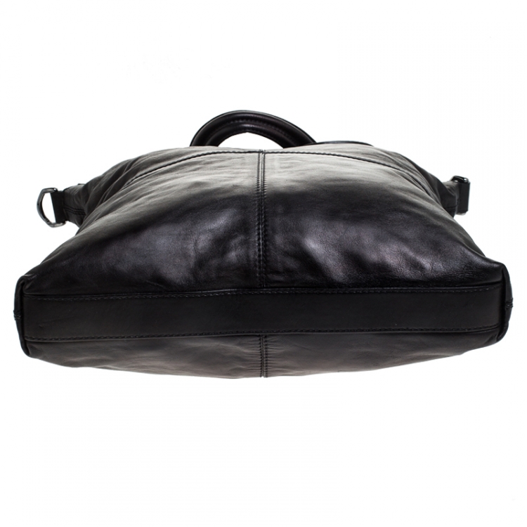 Pre Owned Givenchy Black Leather Nightingale Shoulder Bag