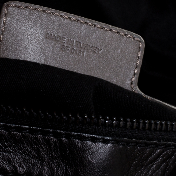 Pre Owned Givenchy Black Leather Nightingale Shoulder Bag