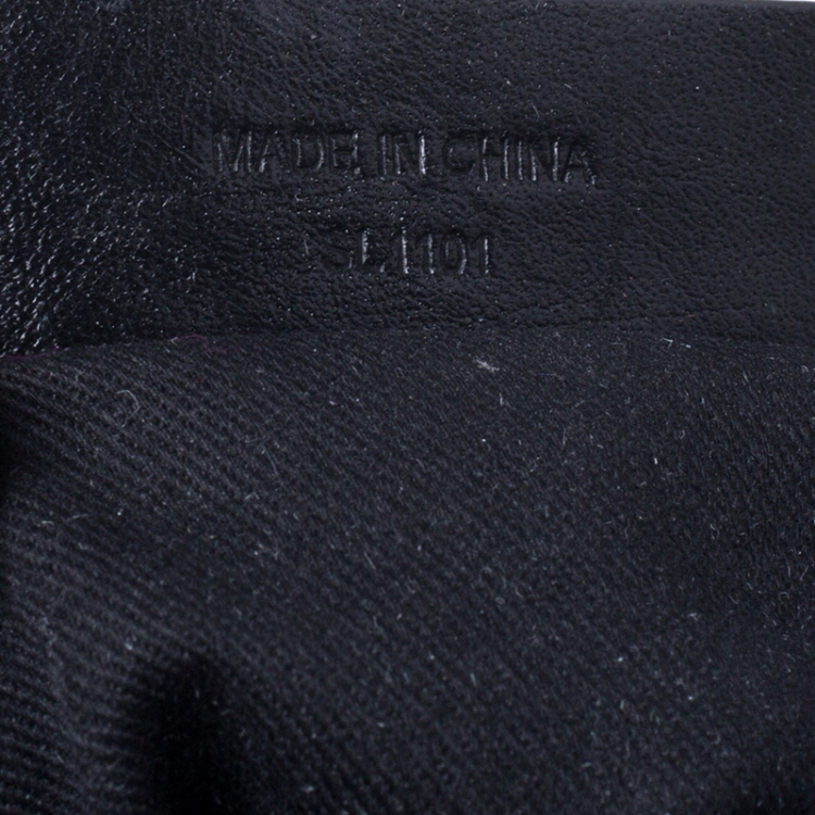 Pre Owned Givenchy Black Monogram Canvas and Leather Satchel