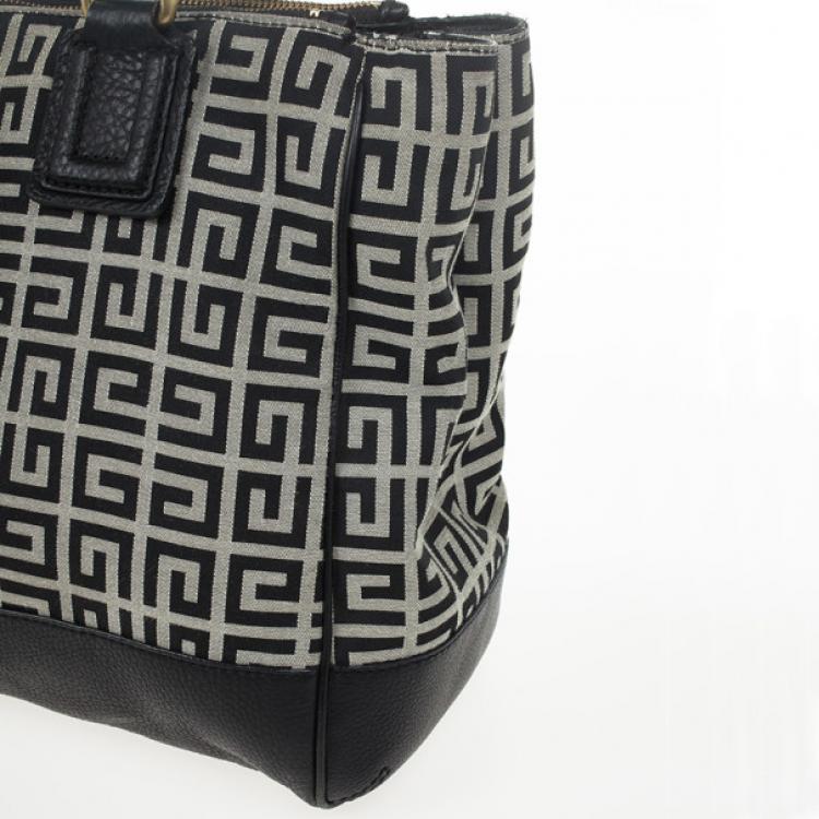 Pre Owned Givenchy Black Monogram Tote