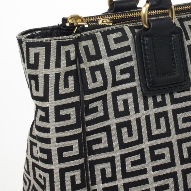 Pre Owned Givenchy Black Monogram Tote