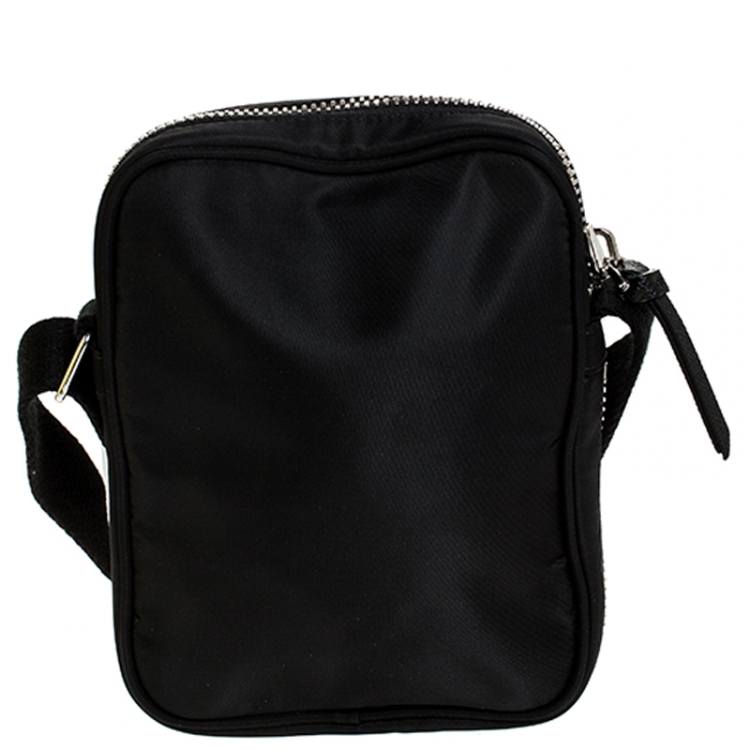 Pre Owned Givenchy Black Nylon Crossbody Bag