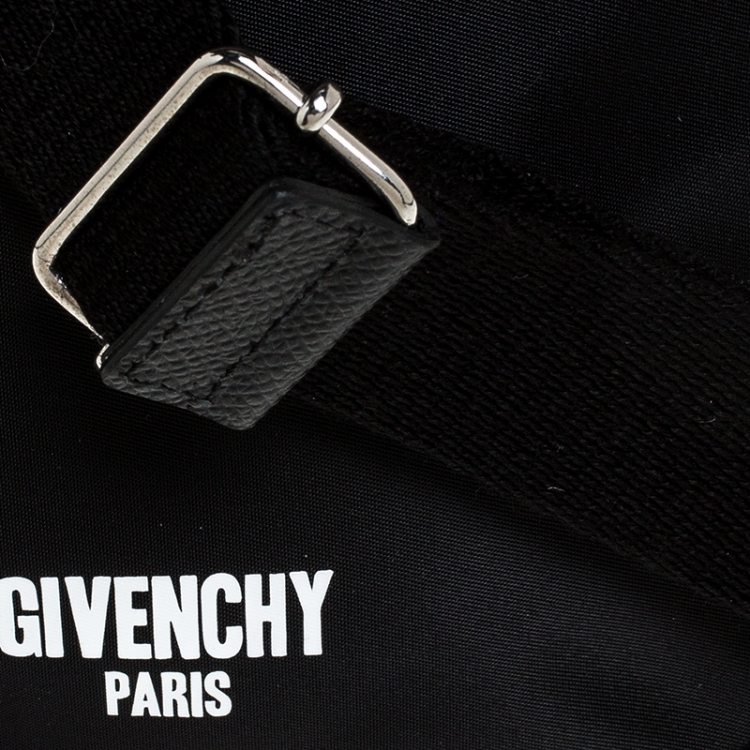 Pre Owned Givenchy Black Nylon Crossbody Bag