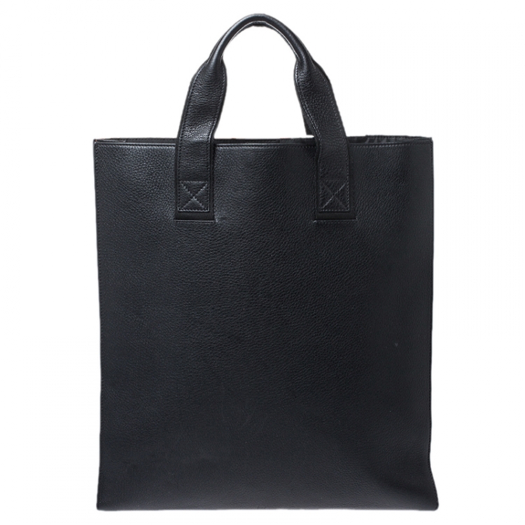 Pre Owned Givenchy Tricolor Mc3 Leather Tote 
