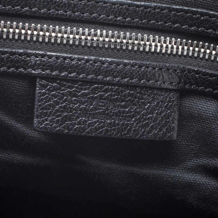 Pre Owned Givenchy Black Leather Large Antigona Satchel
