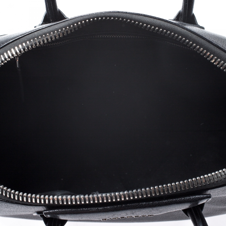 Pre Owned Givenchy Black Leather Large Antigona Satchel