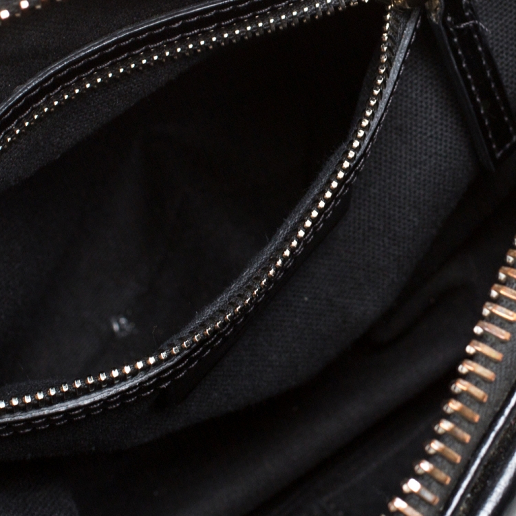 Pre Owned Givenchy Black Leather Mini Antigona Satchel