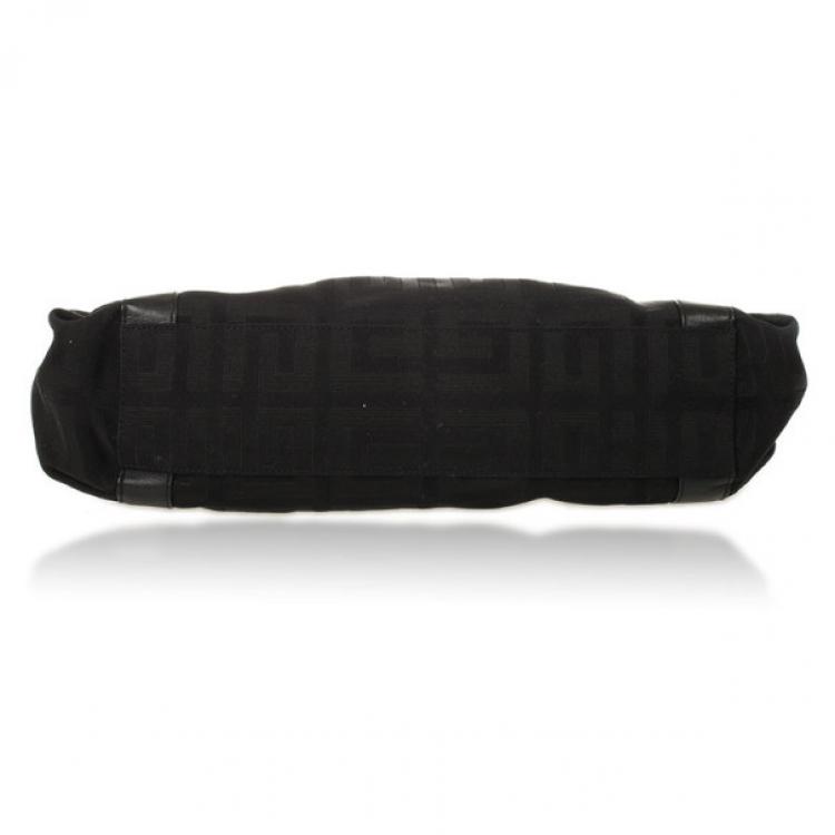 Pre Owned Givenchy Black Monogram Hobo