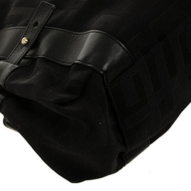 Pre Owned Givenchy Black Monogram Hobo