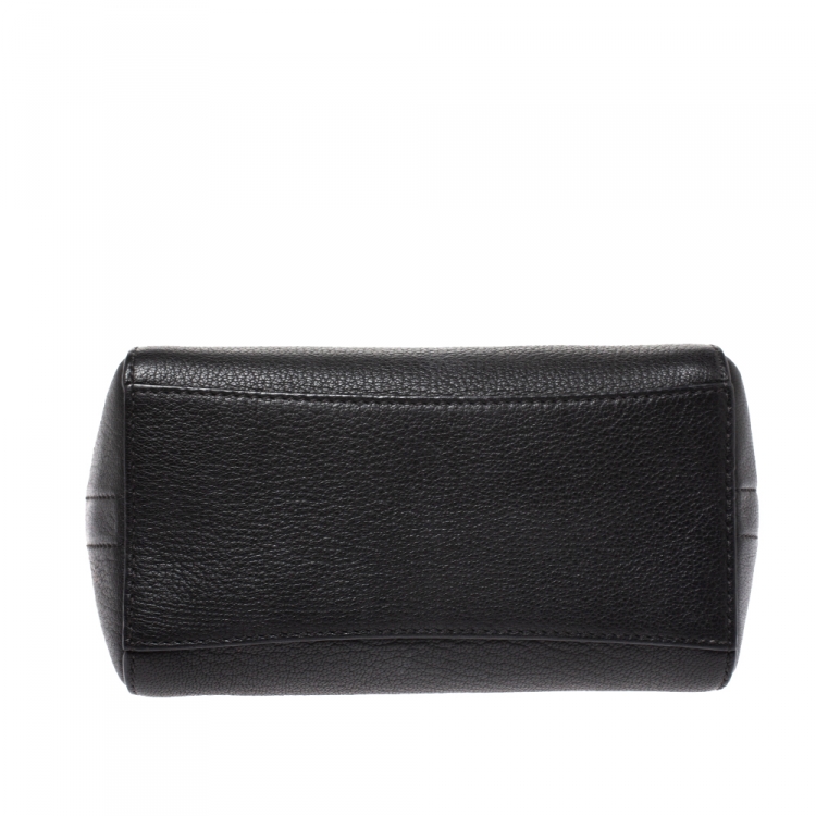 Pre Owned Givenchy Black Leather Antigona Wristlet 