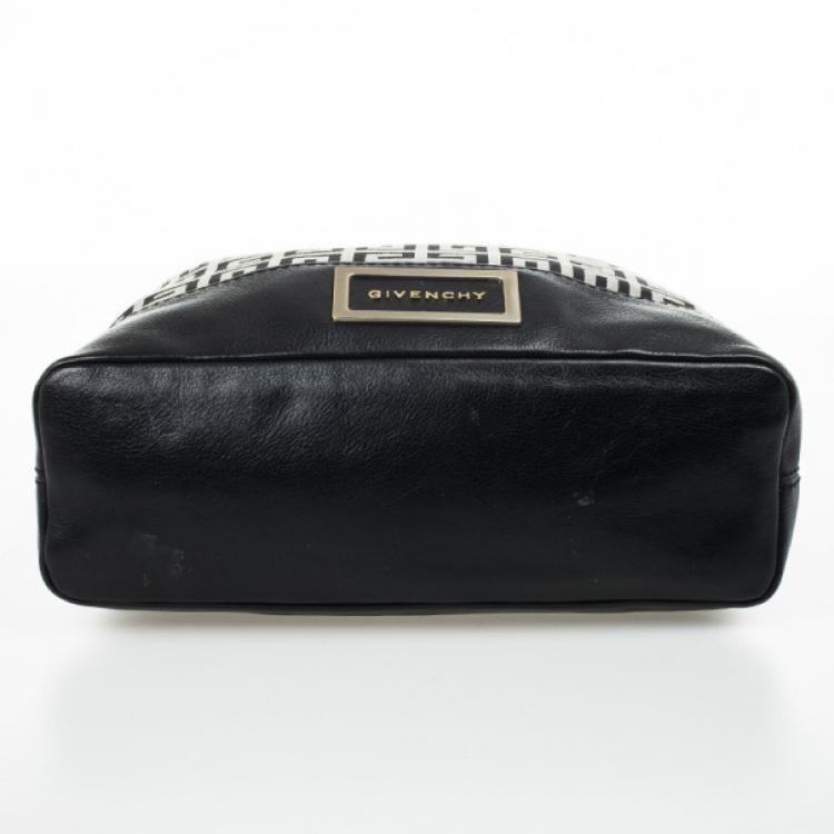 Pre Owned Givenchy Black Monogram Hobo Bag